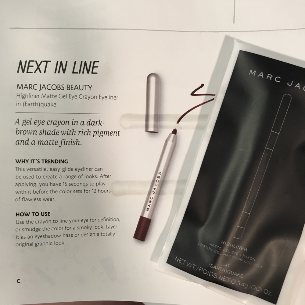 Marc Jacobs highliner matte gel eye crayon